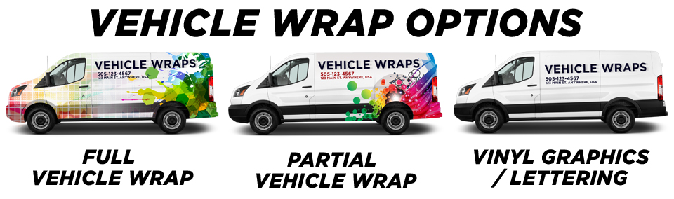 Canyon County Outdoor Signs vehicle wrap options